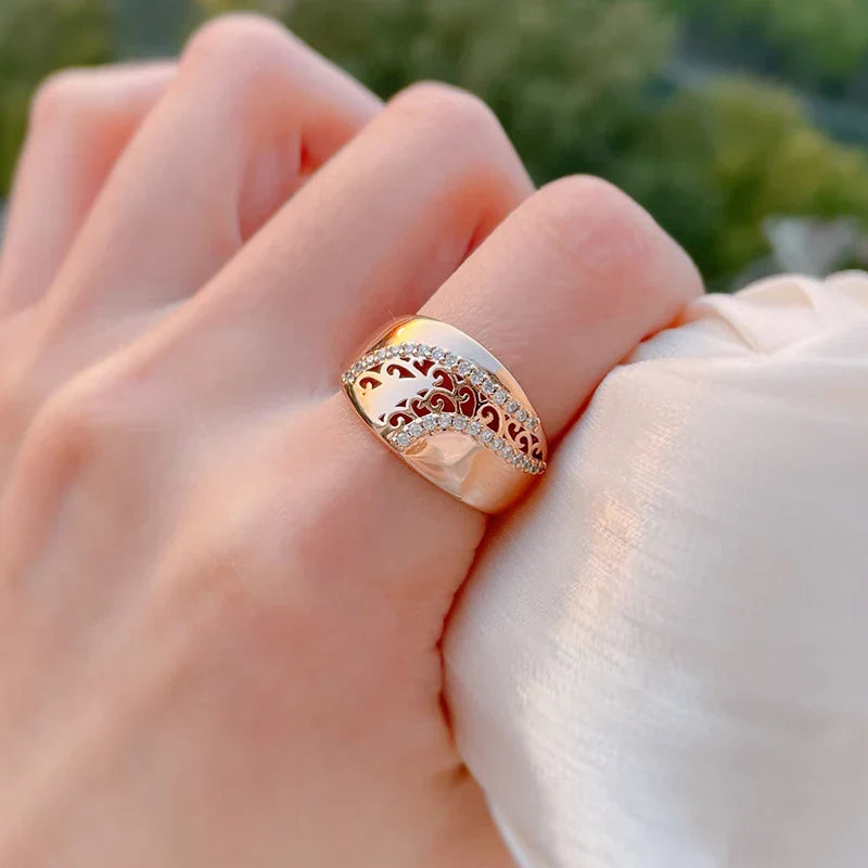 Prestigious Matching Weaver Ring
