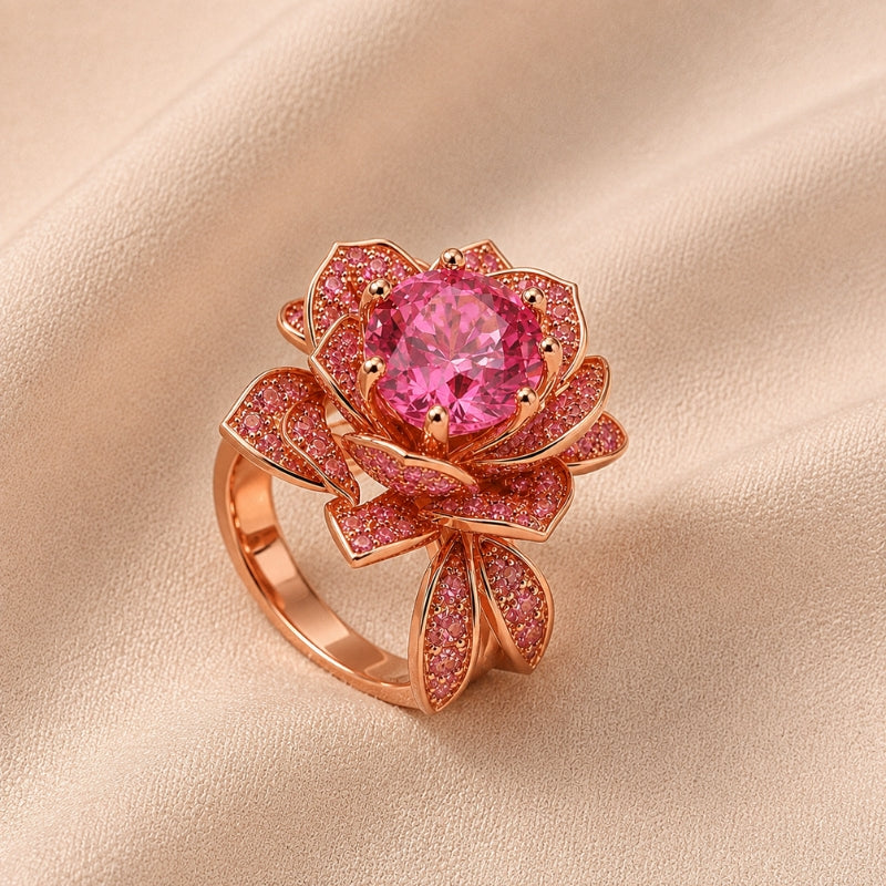 Udsøgt Rosa Blomsterring