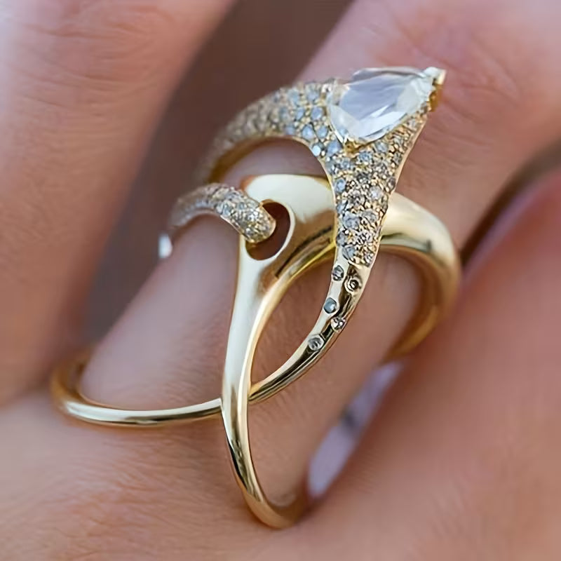 Brilliant Cut Zirconia Ring
