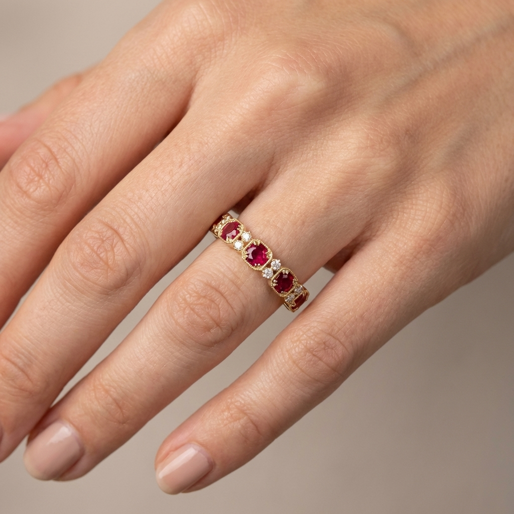 RUBY LEGACY-RING