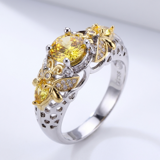 GOLD BLOSSOM KRING
