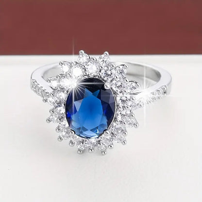 Vionne Safir-guldring