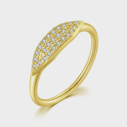 Pavé Marquise Stabelring