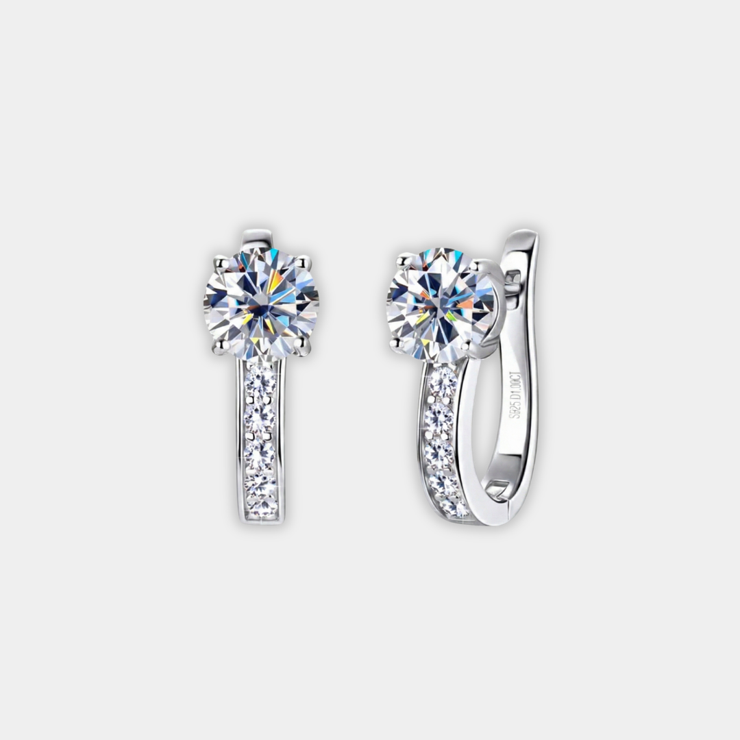Huggies Moissanite Channel