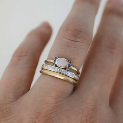 Theresa – Opal & Gold Ring