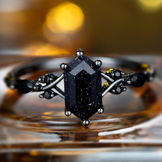 Midnight Luxe krystalring