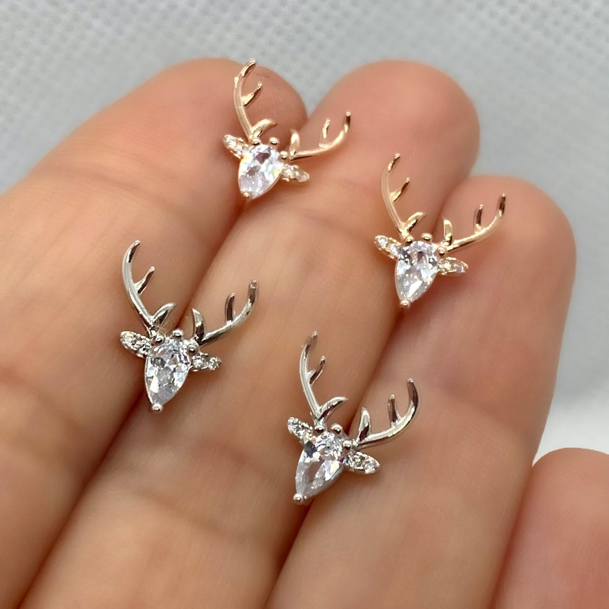 Gevirøreringe med klar zirkon
