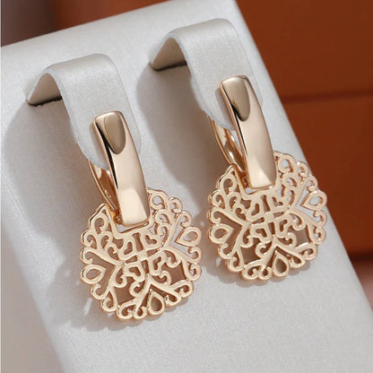 Elegant mandala-hollow earrings