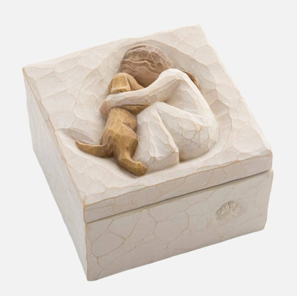 Handmade Jewelry and Souvenir Box – Heartfelt Storage for Keepsakes and Treasures