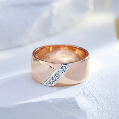 Timeless Multi-Zirconia Smooth Ring