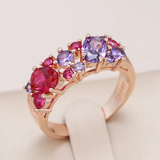 Glistening Shiny Cluster Ring
