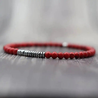 Tidløst armbånd af lavasten