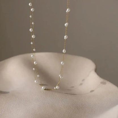 Pearl Choker Necklace