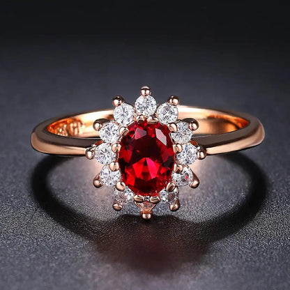 Arvestykke Halo Statement Ring