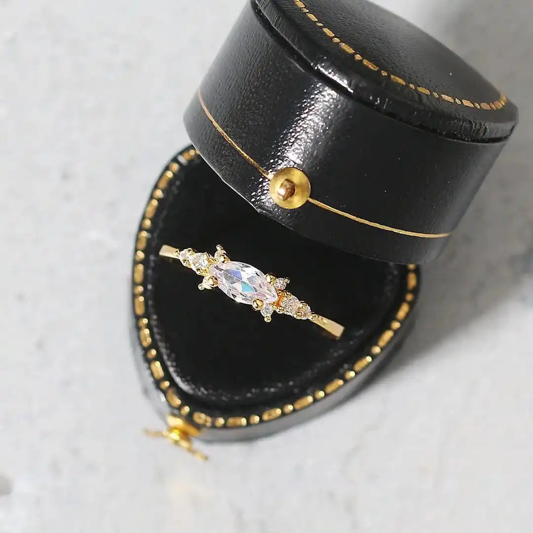 Mila Golden Ring Set