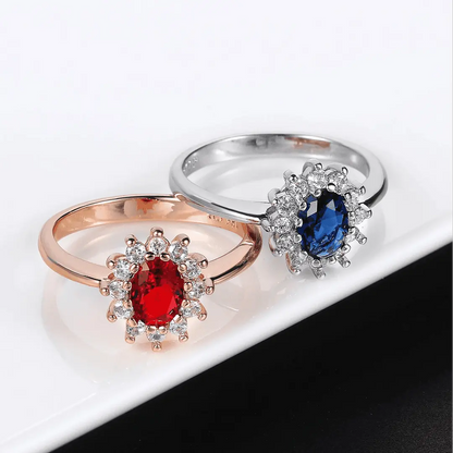 Arvestykke Halo Statement Ring