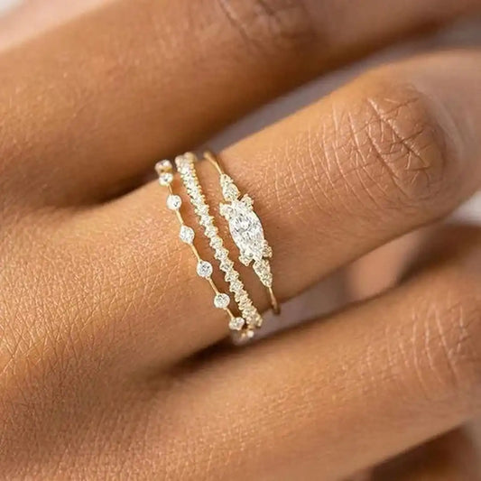 Mila gyldne ringsæt
