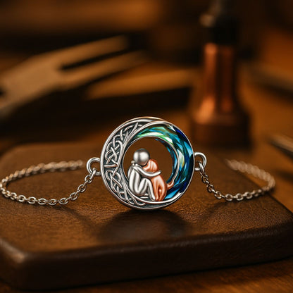 Adjustable Sterling Silver Dog Bracelet