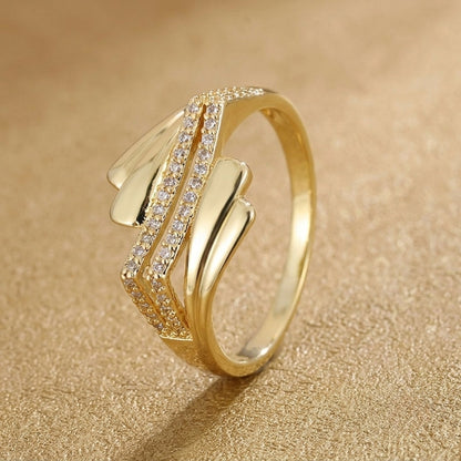 Prestige Geometric Cross Ring