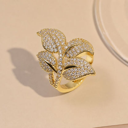 Timeless Adjustable Clover Ring