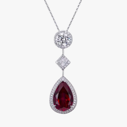 Ruby | Damehalskæde