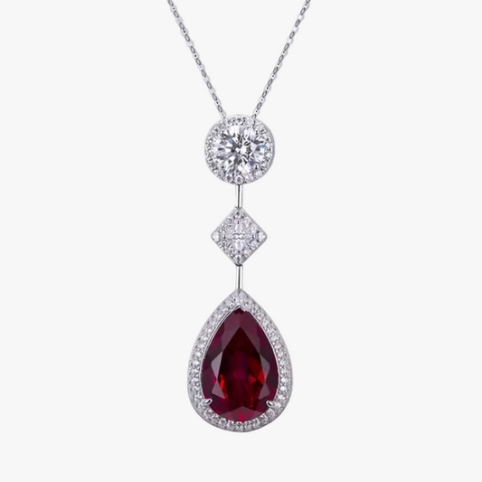 Ruby | Damehalskæde