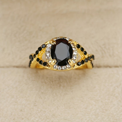 Luksusring i Onyx