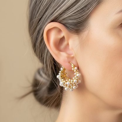Pearl Elegance Øreringe