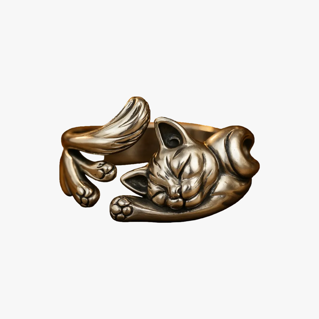 Sleeping cat ring