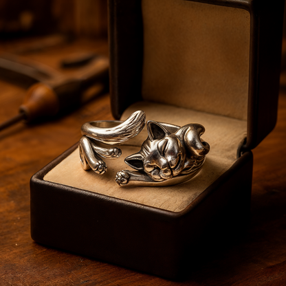 Sleeping cat ring