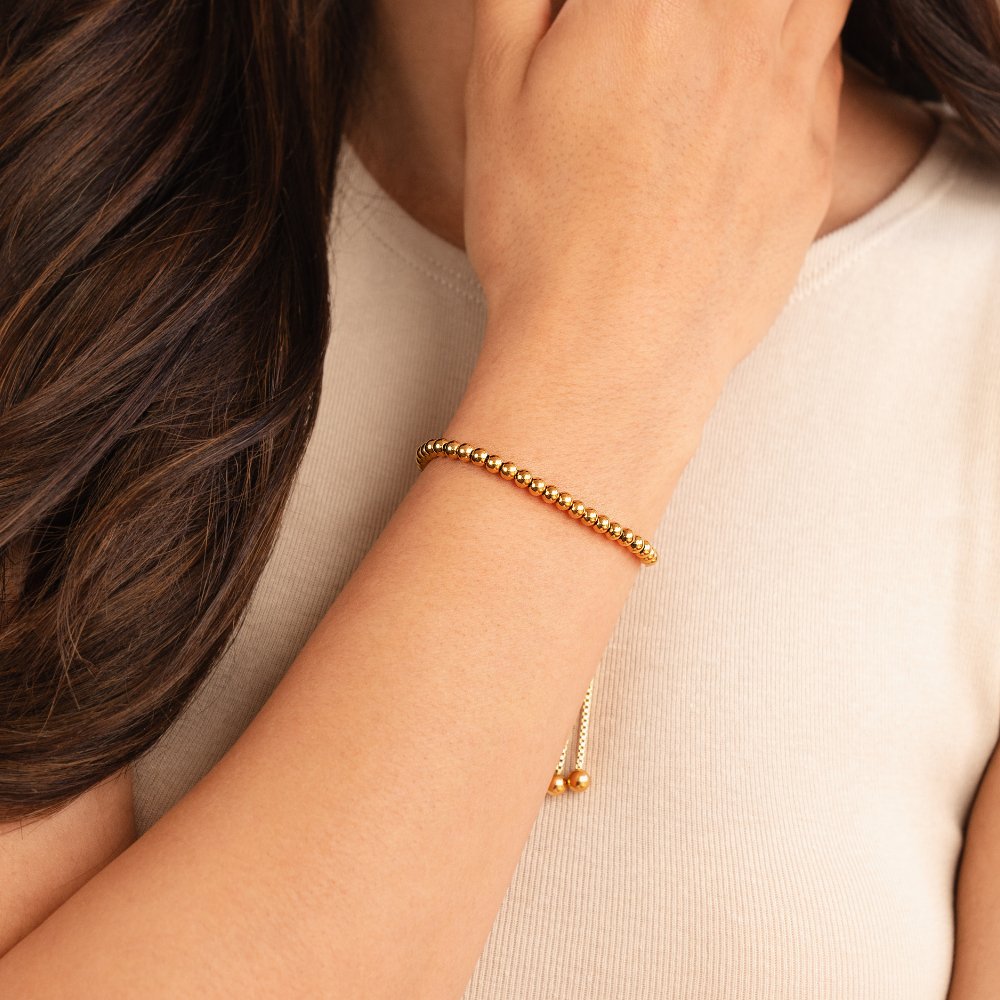 Adele - Nile pearl bracelet in gold
