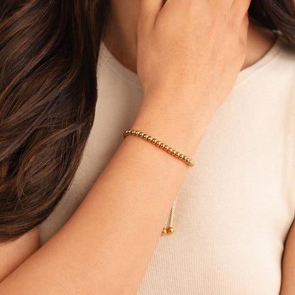 Adele - Nile pearl bracelet in gold