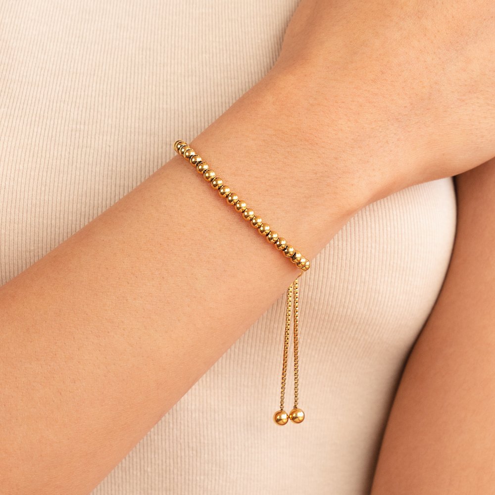 Adele - Nile pearl bracelet in gold