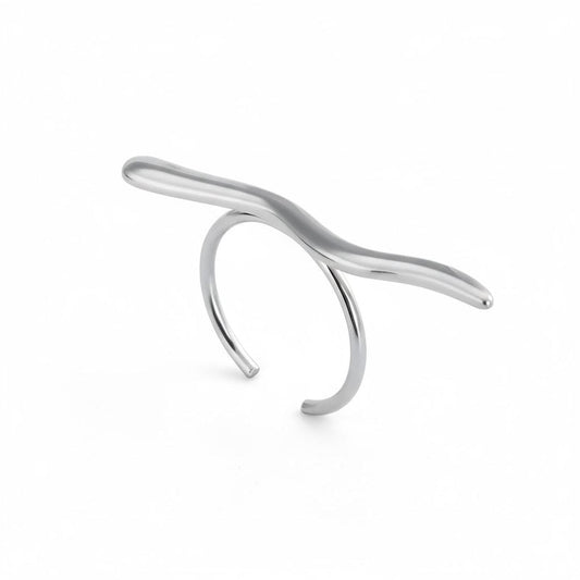 Minimalistisk gylden grenring