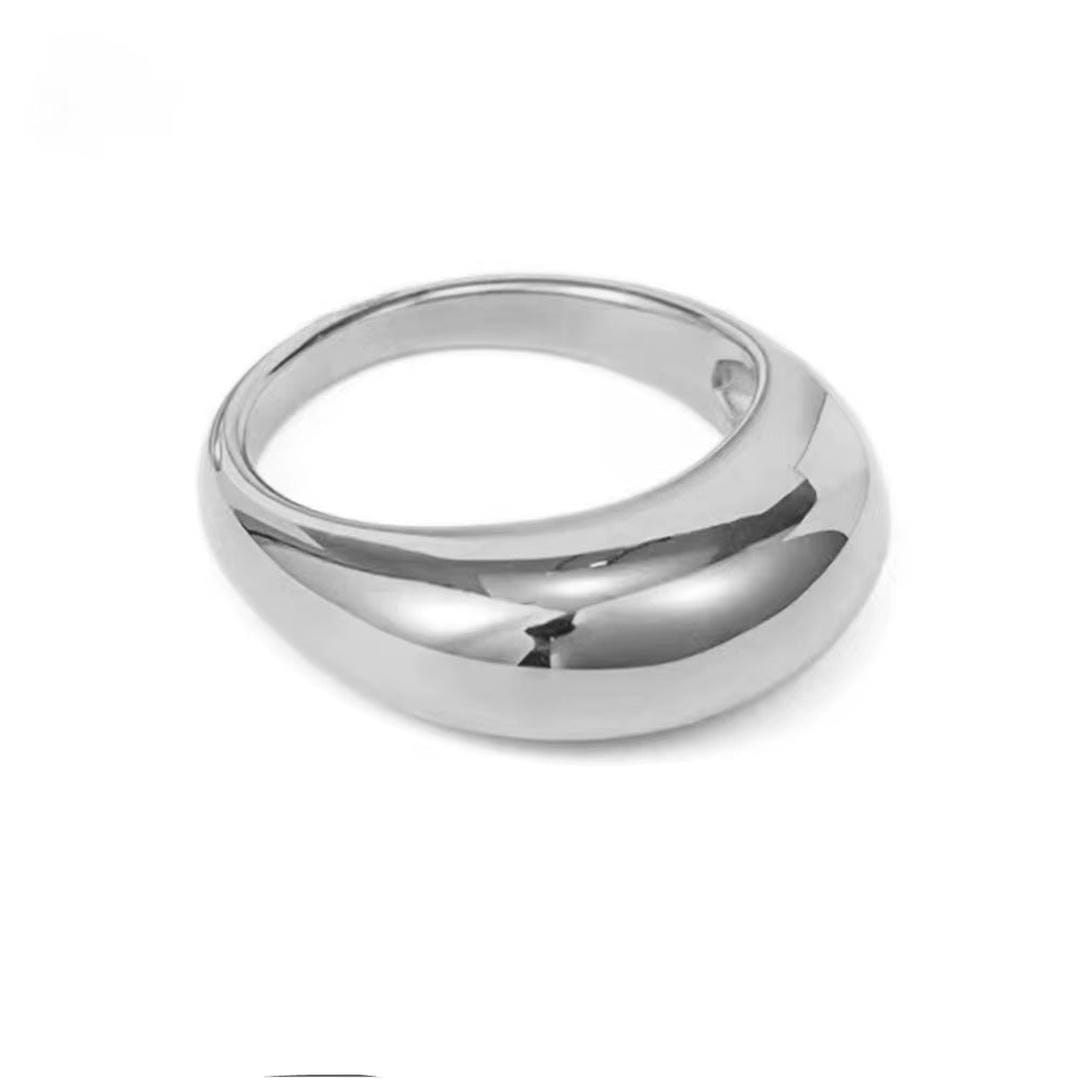 Timeless Golden Arch Ring