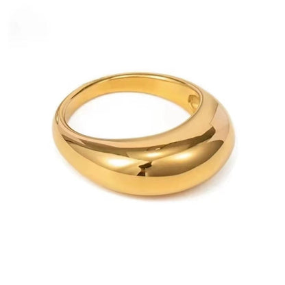 Timeless Golden Arch Ring